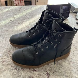 Harley Davidson motorcycle riding boots sz 12M but fit big
